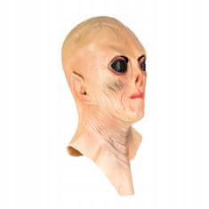 Korbi Profesionalna lateks maska Alien za karneval