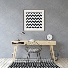 Decormat Podloga za stol Črna 120x90 cm 