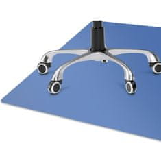 Decormat Podloga za zaščito tal Temna azurna barva 120x90 cm 2 cm 