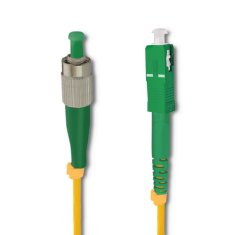 Qoltec optični patchcord FC/APC - SC/APC | enomodni | 9/125 | G652D | simpleks | 5 m