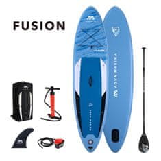 Aqua Marina BT-21FUPB Aqua Marina Fusion napihlijv SUP, z veslom in varnostno vrvico, 3,3 m, 15 cm, moder