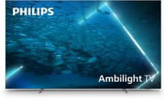 Philips 55OLED707/12 4K UHD OLED televizor, Android TV, 120 Hz, Ambilight
