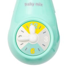 Baby Mix Vrtiljak nad otroško posteljico s svetlobnim projektorjem mint