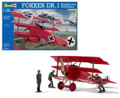 Revell Fokker Dr.I Richthofen maketa, letalo