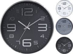 EXCELLENT Stenska ura krom 30,5 cm siva KO-837000130sedež
