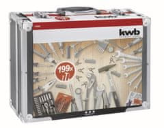 KWB 199-delni set orodja v aluminijskem kovčku (49375561)