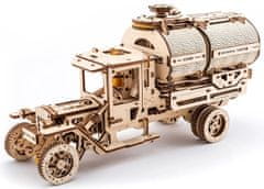 UGEARS 3D lesena mehanska sestavljanka UGM-11 Tovornjak s cisterno