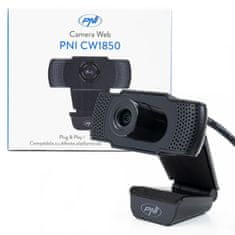 PNI Spletna kamera CW1850 FullHD 1080P 2MP, USB,