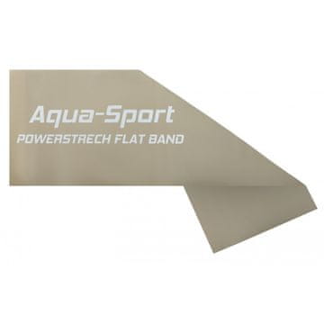 Aqua-Sport AQUA-SPORT POWERSTRECH PLOŠČATI TRAK SIVA 1,5 M x 15 CM x 0,55 mm 16-24 kg AS1515