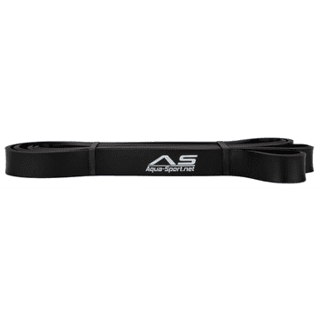 Aqua-Sport AQUA-SPORT POWERSTRECH SUPERBAND ČRNI ODPORNIČNI TRAK 2080x4,5x21 mm 11-30kg AS2080