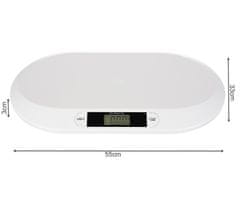 Esperanza Elektronska LCD tehtnica za dojenčke do 20 kg