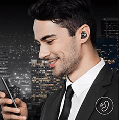 TaoTronics Soundliberty 97 slušalke, Bluetooth, USB-C, hitro polnjenje, črne (53-01000-320)
