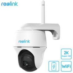 Reolink Argus PT 2K Dual kamera, WiFi, zaznavanje, brezžična, vrtljiva, bela - odprta embalaža