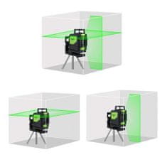 Huepar 360 stopinjski zeleni rotacijski 5 linijski laser – nivelir