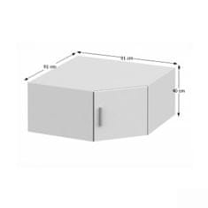 KONDELA Omarica (nadgradnja) Invita Tip 8 - bela