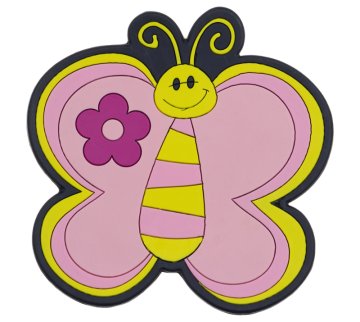 Kuhinjska podloga - 10x10 cm - Metulj