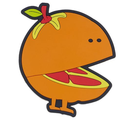Kuhinjska podloga - 10x10 cm - Oranžna