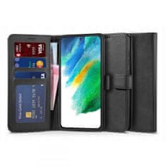 Tech-protect Wallet knjižni ovitek za Samsung Galaxy S21 FE, črna