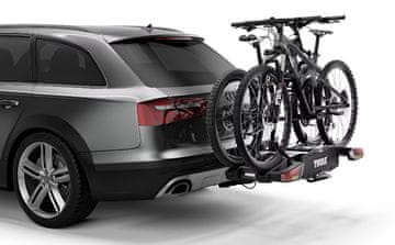 Thule EasyFold XT nosilec za dve kolesi, 13 pin, črn