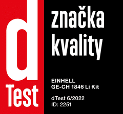 Einhell akumulatorske škarje za živo mejo GE-CH 1846 Li Kit (3410683)