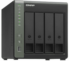Qnap NAS strežnik za 4 diske, 2 GB RAM, 10GbE SFP plus mreža (TS-431KX-2G)