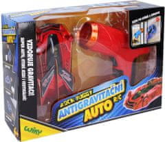 Wiky Rock Buggy Antigravitacijski RC avto z laserjem, 15 cm, rdeč