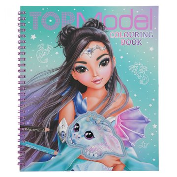 Top Model Pobarvanka | Pobarvanka , Liv z obližem zmaja