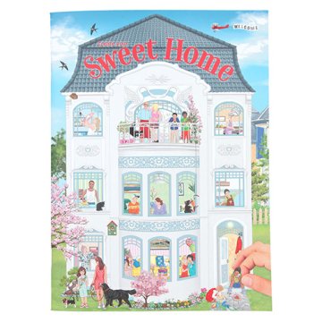 Create Your Ustvarite svoj Sweet Home, Z nalepkami