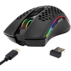 Redragon M808 Storm Pro RGB brezžična gaming miška