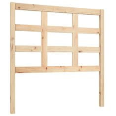 Vidaxl Posteljno vzglavje 95,5x4x100 cm trdna borovina
