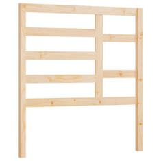 Vidaxl Posteljno vzglavje 96x4x104 cm trdna borovina