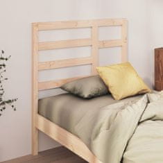 Vidaxl Posteljno vzglavje 96x4x104 cm trdna borovina