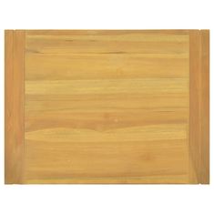 Greatstore Stenska kopalniška omarica 60x45x35 cm trdna tikovina