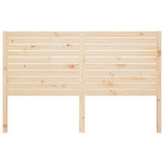 Vidaxl Posteljno vzglavje 206x4x100 cm trdna borovina