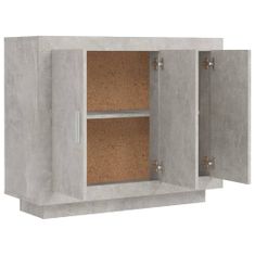 shumee Omara, betonsko siva, 92x35x75 cm, material na osnovi lesa