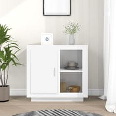 Vidaxl Komoda bela 80x40x75 cm
