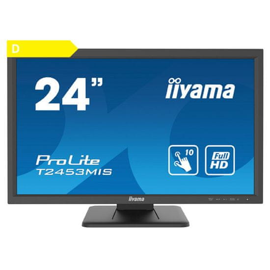 iiyama ProLite monitor, 59,8 cm, na dotik, LED, LCD (T2453MIS-B1)
