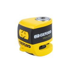 Oxford Micro XA5 ključavnica z alarmom, rumena