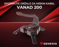 Genesis Vanad 200 bungee držalo za kabel miške