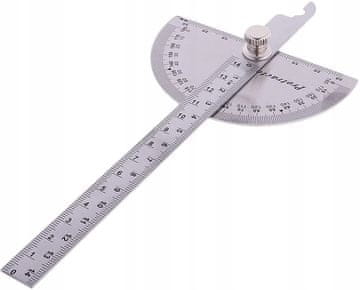 Korbi Nastavljiv KRAFTVERK kotno merilo 90x150mm, Nerjaveče St.