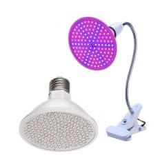 TIMMLUX LED svetilka za rast rastlin "grow lamp" 200 LED 9,5W 220V