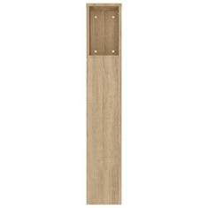Vidaxl Vzglavna omarica sonoma hrast 180x18,5x104,5 cm