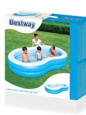 Bestway 54117 Napihljiv družinski bazen 2,62 m x 1,57 m x 46 cm