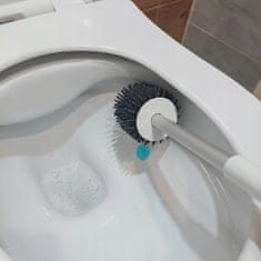 Ruhhy Silikonska WC krtačka za čiščenje + nosilec