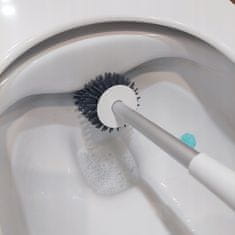 TIMMLUX WC krtača silikonska s podstavkom