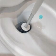 WC krtača silikonska s podstavkom