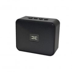 X-ZERO Bluetooth zvočnik bluetooth 5.0 / AUX / TF / USB / RADIO 3W črn