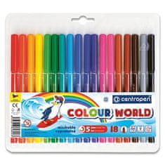 Alum online Markerji Centropen Colour world - 18 kos