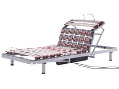 Beliani Električna posteljna rešetka nastavljiva 90 x 200 cm MOON