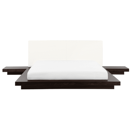 Beliani Lesena japonska postelja 180x200 cm ZEN